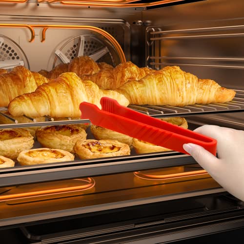 Oven Rack Push Pull Tool, Multifunctional Rack Oven Push and Pull Clip, Ideal Small Kitchen Push and Pull Tool for Kitchen Oven, Toaster Oven, Air Fryer, Convection Oven