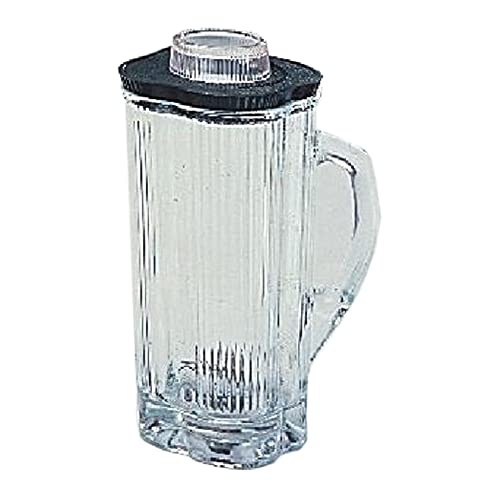 Waring 003573 Standard Size Borosilicate Glass Jar Without Blade for Blender, 40 oz