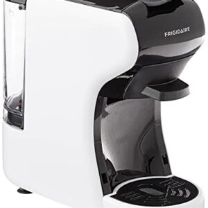 FRIGIDAIRE ECMN103-WHITE Multi Capsule Compatible Coffee Maker-Nespresso Dolce Gusto and Grounds, White
