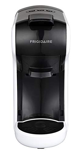 FRIGIDAIRE ECMN103-WHITE Multi Capsule Compatible Coffee Maker-Nespresso Dolce Gusto and Grounds, White