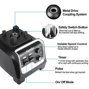 Blender Smoothie Blender, 2200W High Speed Professional Countertop Blender for Shakes and Smoothies, Commercial Blender Built-in Timer, 70OZ BPA-Free Tritan for Crushing Ice,Frozen Dessert,Salsa,Juice (Countertop Blender)