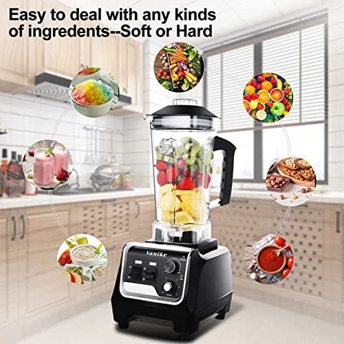 Blender Smoothie Blender, 2200W High Speed Professional Countertop Blender for Shakes and Smoothies, Commercial Blender Built-in Timer, 70OZ BPA-Free Tritan for Crushing Ice,Frozen Dessert,Salsa,Juice (Countertop Blender)