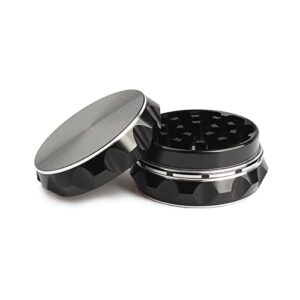 homvida spice grinder 2 inch portable shredder with magnetic lid