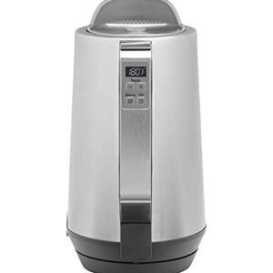 GE Electric Kettle | 6 Cup Capacity | Digital Temperature Control | Boils Water for Tea, Coffee in Minutes | Countertop Kitchen Essentials | 1500 Watts | Stainless Steel