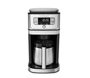 Cuisinart DGB-850FR Fully Automatic 10 Cup Burr Grind & Brew Thermal Coffeemaker Silver - Certified Refurbished