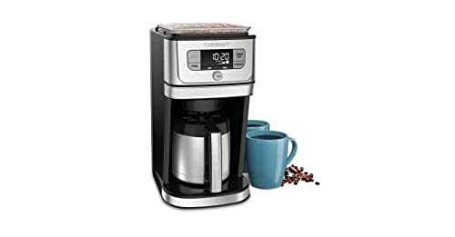 Cuisinart DGB-850FR Fully Automatic 10 Cup Burr Grind & Brew Thermal Coffeemaker Silver - Certified Refurbished