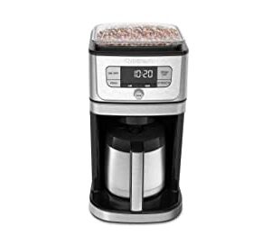 Cuisinart DGB-850FR Fully Automatic 10 Cup Burr Grind & Brew Thermal Coffeemaker Silver - Certified Refurbished