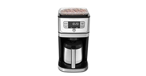 Cuisinart DGB-850FR Fully Automatic 10 Cup Burr Grind & Brew Thermal Coffeemaker Silver - Certified Refurbished