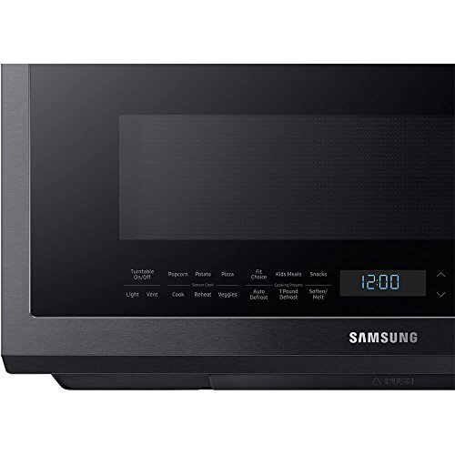 Samsung Black Stainless Steel Over-The-Range Microwave