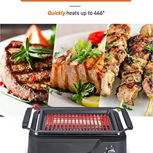 COMMERCIAL CHEF Indoor Smokeless Infrared Grill