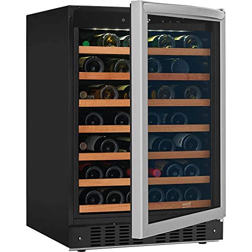 Frigidaire FGWC5233TS Gallery Series 26 Inch Built-In and Freestanding Single Zone Wine Cooler in Stainless Steel,Silver