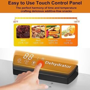 Commercial Food Dehydrator with 20 Trays - Dehydrators for Food and Jerky with Digital Timer and Temperature Control - High Efficiency Food Dehydrator Machine for Jerky/Meat/Fruit/Herb/Vegetable