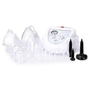 sextupole vacuum therapy machine vacuum cupping massager body scrapping massage machine with 24 cups and 3 pumps