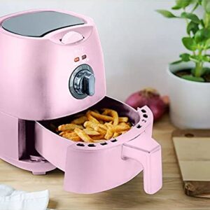 Bella 2-Quart Electric Air Fryer, Pink Matte