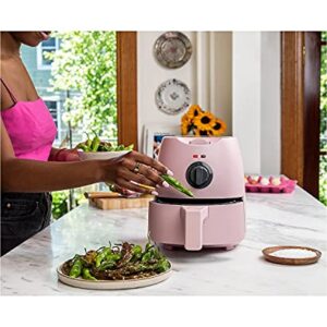 Bella 2-Quart Electric Air Fryer, Pink Matte