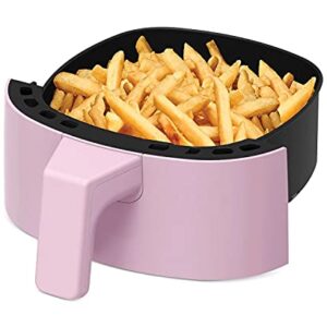 Bella 2-Quart Electric Air Fryer, Pink Matte