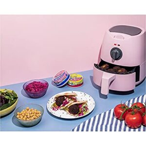 Bella 2-Quart Electric Air Fryer, Pink Matte