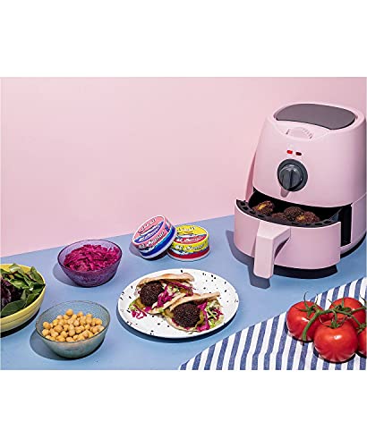 Bella 2-Quart Electric Air Fryer, Pink Matte