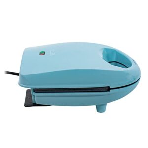 VETTA 760-Watt Nonstick Panini Press, Sandwich Maker, Automatic Temperature Control, Nonstick Coating, Nonslide Feet, Indoor Large Versatile Grill, 28.5 in. Wrappable Power Cord, Seafoam Blue