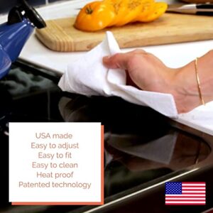 The Crumb Catcher - Stove Gap Filler - Prevent Crumbs and Other Countertop Debris From Falling in the Gap - Ideal for Between Counter, Stovetop, and Oven (2-pack)