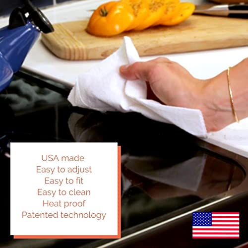 The Crumb Catcher - Stove Gap Filler - Prevent Crumbs and Other Countertop Debris From Falling in the Gap - Ideal for Between Counter, Stovetop, and Oven (2-pack)