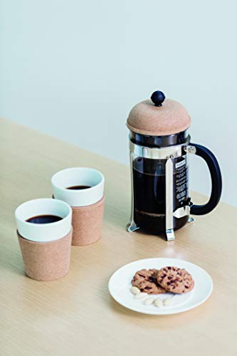 Bodum Chambord French Press Coffee Maker with BPA-Free Tritan Plastic Shatterproof Carafe, 12 Ounce, Chrome