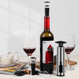 Wine Opener Multifunctional Corkscrew Bottle Opener (5 in 1)