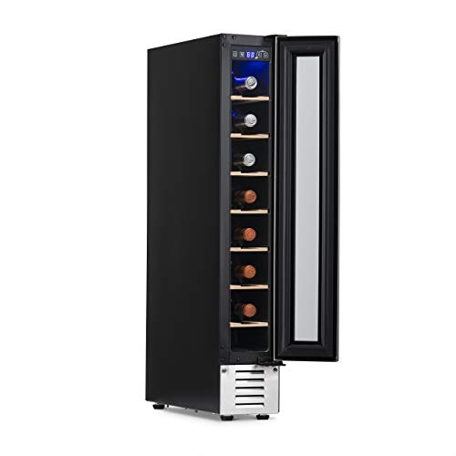 NewAir 6" Built-In 7 Bottle Wine Fridge, Stainless Steel