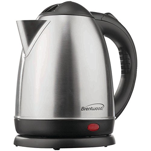 Brentwood KT-1780 1.5L Stainless Steel Cordless Electric Kettle,Silver