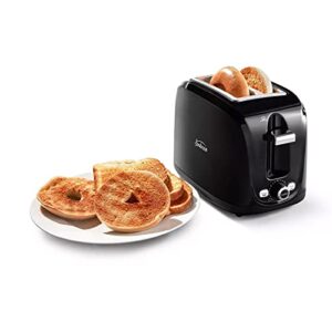 Sunbeam Black 2 Slice Toaster with Frozen Feature