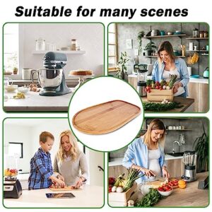 Bamboo Stand Mixer Sliding Mat: Bamboo Mixer Slider Fit for 4.5-5 Qt Stand Mixer, Mixer Appliance Moving Tray, Kitchen Countertop Storage Mover Sliding Caddy, Kitchen Aid Mixers Accessories