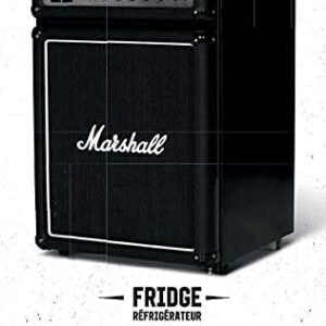 Marshall MF3.2 MF32BLKNA 3.2 Cubic-Foot Medium-Capacity Bar Fridge, Black