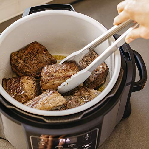 NINJA OP401 Foodi XL TenderCrisp Pressure Multi Cooker 8 quart Black/Gray (Renewed)