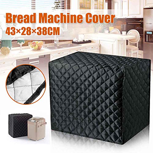 Bread Maker Cover, Quilted Toaster Dust Cover Protective Cover, Diamond Stitching Bakeware Protector Bread Machine Cover, Protect your Appliance, Machine Washable