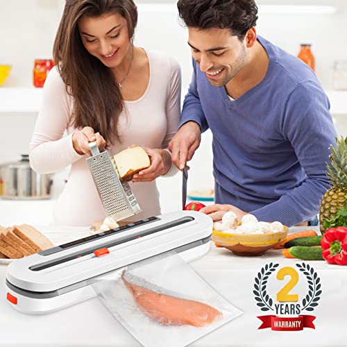 Vacuum Sealer|Food Saver Vacuum Sealer Machine|Vacuum Sealer Machine|Automatic Air Sealing System For Food Storage Dry And Moist Food Modes|120Kpa Super Suction