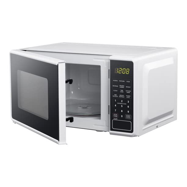 MAORUIYUN 0.7 Cu ft Capacity Countertop Microwave Oven, White