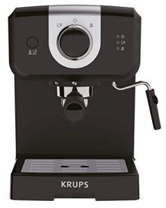 krups xp3208 15-bar pump espresso and cappuccino coffee maker, 1.5-liter, black