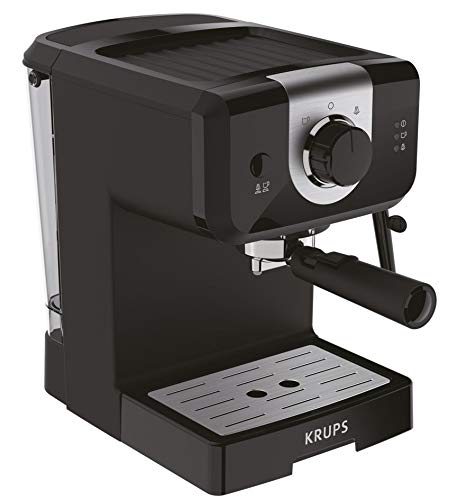 KRUPS XP3208 15-BAR Pump Espresso and Cappuccino Coffee Maker, 1.5-Liter, Black