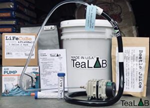 complete compost tea brewer kit : 5 gallon : bubbles other brewers out of the water