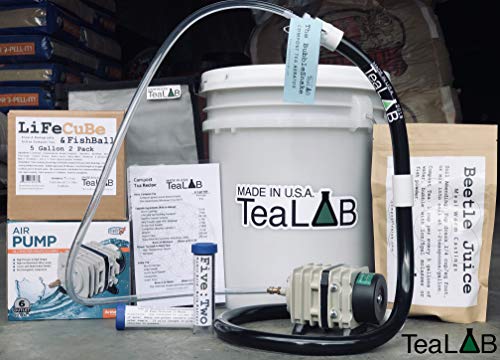 Complete Compost Tea Brewer Kit : 5 Gallon : Bubbles Other Brewers Out of The Water