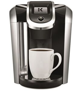 keurig k475 coffee maker, single serve k-cup pod coffee brewer, programmable brewer, black