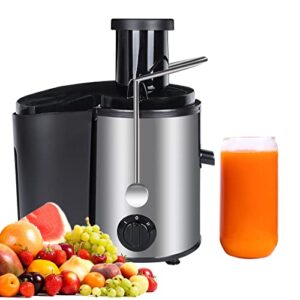 lafingkiz juicer, 800w centrifugal juicer extractor with extra large 3" feed chute, 2 speeds, easy to clean, electric juicer for whole fruits and vegetables, bpa-free