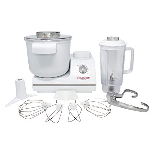 WONDERMILL -Complete Bread Dough Mixer Machine with Dough Hook -Bread Kneader and Dough Maker - Dough Kneading Machine Mixers Kitchen Electric Stand Mixer -Upgraded Wondermix Revolution Kitchen Mixer