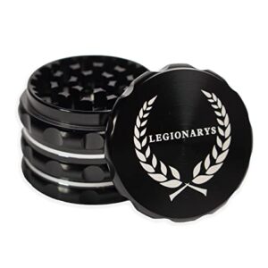 LEGIONARYS Spice & Herb Manual Grinder 2.4” – Durable and Easy Grip Herb Grinder