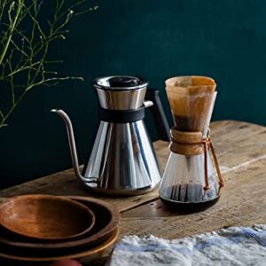 Chemex Pour-Over Glass Coffeemaker - Hand Blown Series - 3-Cup - Exclusive Packaging