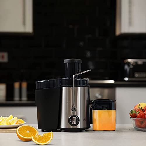 Juicer Machines, Vxdoirk 3" Wide Mouth 400W Centrifugal Juicers for Vegetable and Fruit, Juice Extractor with 3-Speed Setting, Easy to Clean, BPA Free