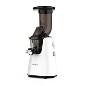 kuvings whole slow juicer elite c7000w - higher nutrients and vitamins, bpa-free components, easy to clean, ultra efficient 240w, 60rpms,white,whilte