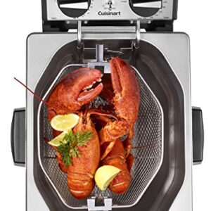 Cuisinart CDF-500 Extra-Large Rotisserie Deep Fryer, Silver
