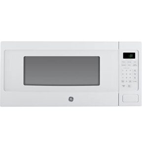 ge pem31dfww profile 1.1 cu. ft. white countertop microwave