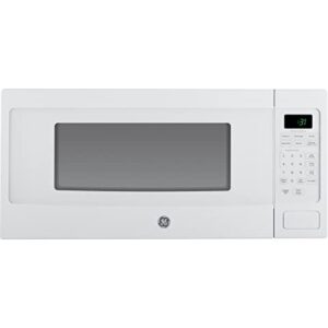 GE PEM31DFWW Profile 1.1 Cu. Ft. White Countertop Microwave